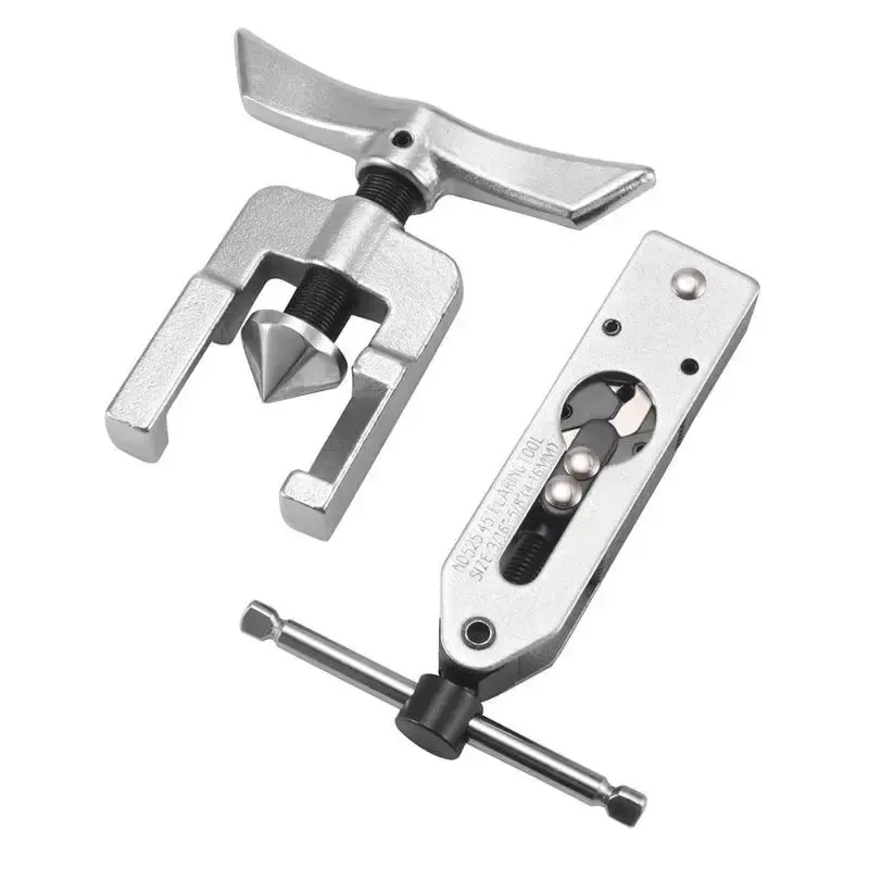 2pcs/set Manual Tube Expander Angle Eccentric Cone Type Flaring Tool Kit Refrigeration Universal Flaring Tool