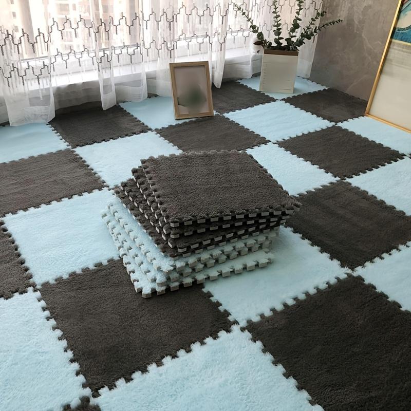 24-Piece Set of Interlocking Foam Floor Mats, Soft, Non-Slip, Hand-Washable Interlocking Carpet, Suitable for Home, Gym, Yoga Exercise, Pilates and Body Shaping, Cushioning Mat, Pet Mat, Crawling Mat, Can Be Used in Bedroom, Living Room, Sofa Entrance.qiu 24-Piece Set of Interlocking Foam Floor Mats, Soft, Non-Slip, Hand-Washable Interlocking Carpet, Suitable for Home, Gym, Yoga Exercise, Pilates and Body Shaping, Cushioning Mat, Pet Mat, Crawling Mat, Can Be Used in Bedroom, Living Room, Sofa Entrance.qiu