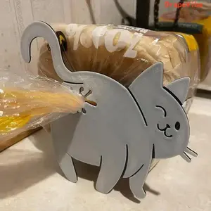 3D Printed Cat Shaped Bread Clip, Practical Snack Bag Sealing Clip For Kitchen Pantry Food Storage