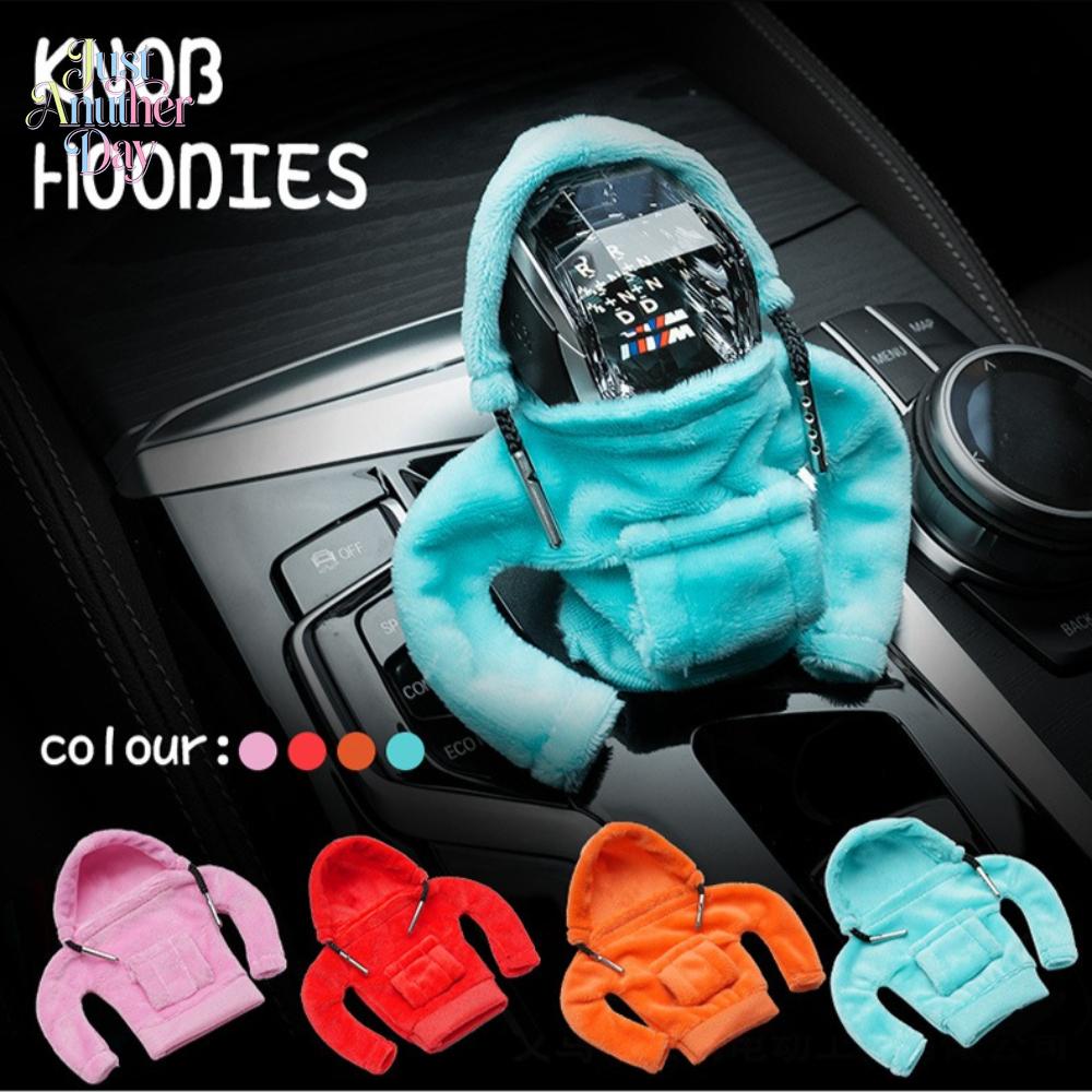 Car gear handle cover Gear lever decoration Creative sweater Hoodie protection Anti-hand sweat Shift gear clothes