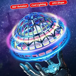 Smart Ufo Flying Ball, Interactive LED Toy for Pets and Adults, Durable Outdoor Indoor Fun, Stress Relief Magic Ball for Cats Dogs Teens