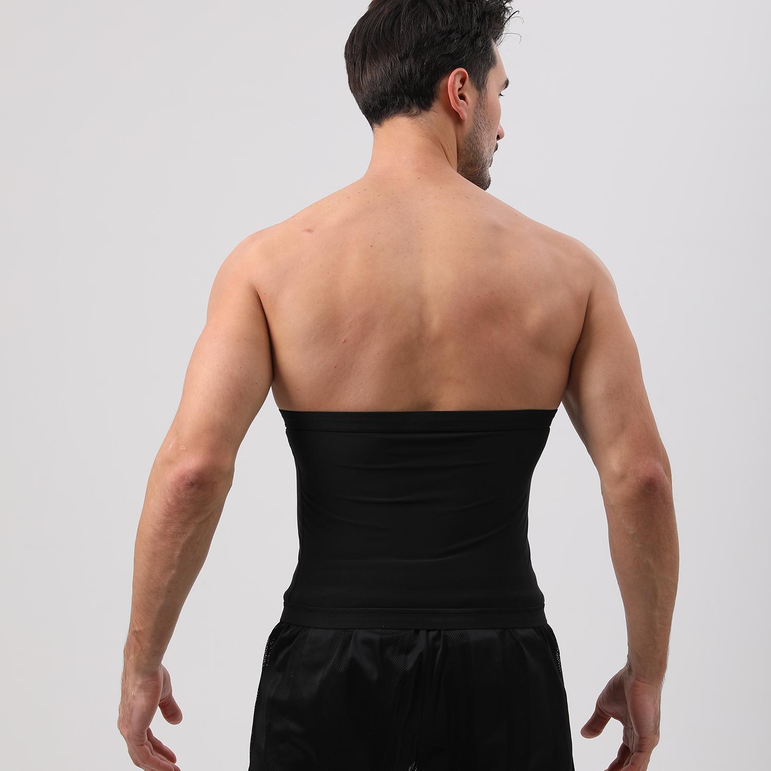 Men's Sweat Waist Trainer, Tummy Control Shaper Belt, Elastic Waist Cincher for Gym Workouts, Fall Winter Warmth, Brand, Workout Waistband, Waist Trainer Trimmer