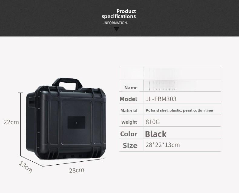 Reliable Waterproof Explosion-Proof Outdoor Drone Accessory Storage Safety Case Durable Gear Organizer