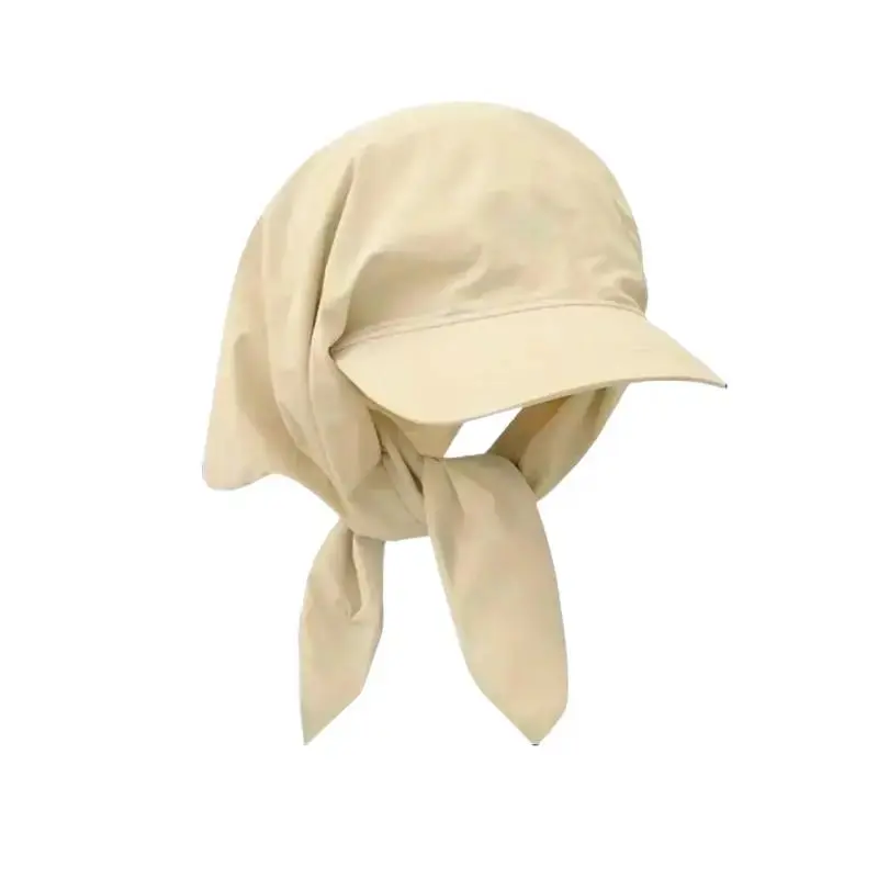 Adjustable Quick‑Dry Breathable Sun Hat with Detachable Neck Flap Scarf, Unisex Lightweight Outdoor Sports Headwear, UPF50+ Sun Protection Cap for Hiking Cycling Fishing Camping Travel Daily Wear