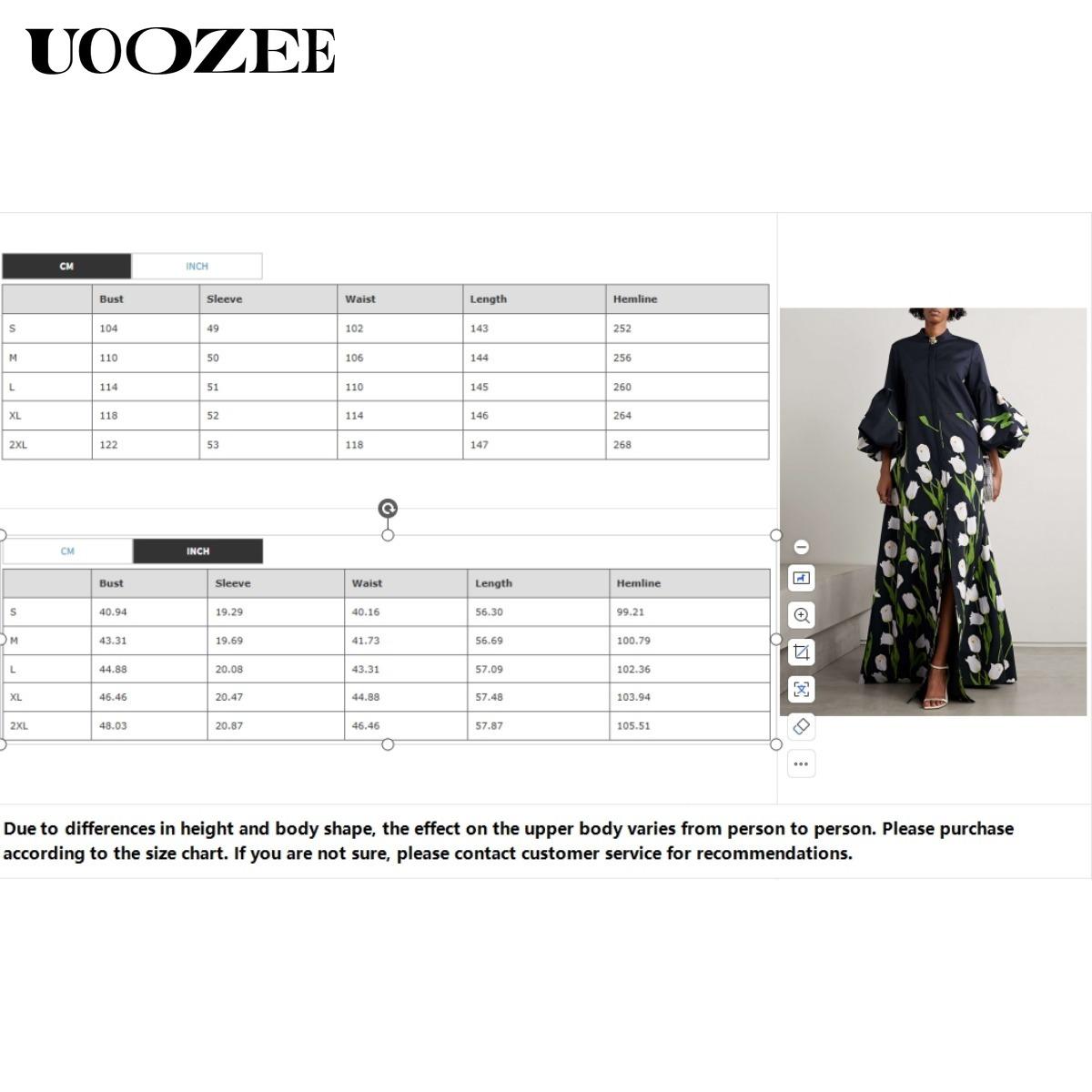 Split-Joint Pleated Floral Printed Floral Loose Long Sleeves Stand Collar Trench Coats Tops Elegant
