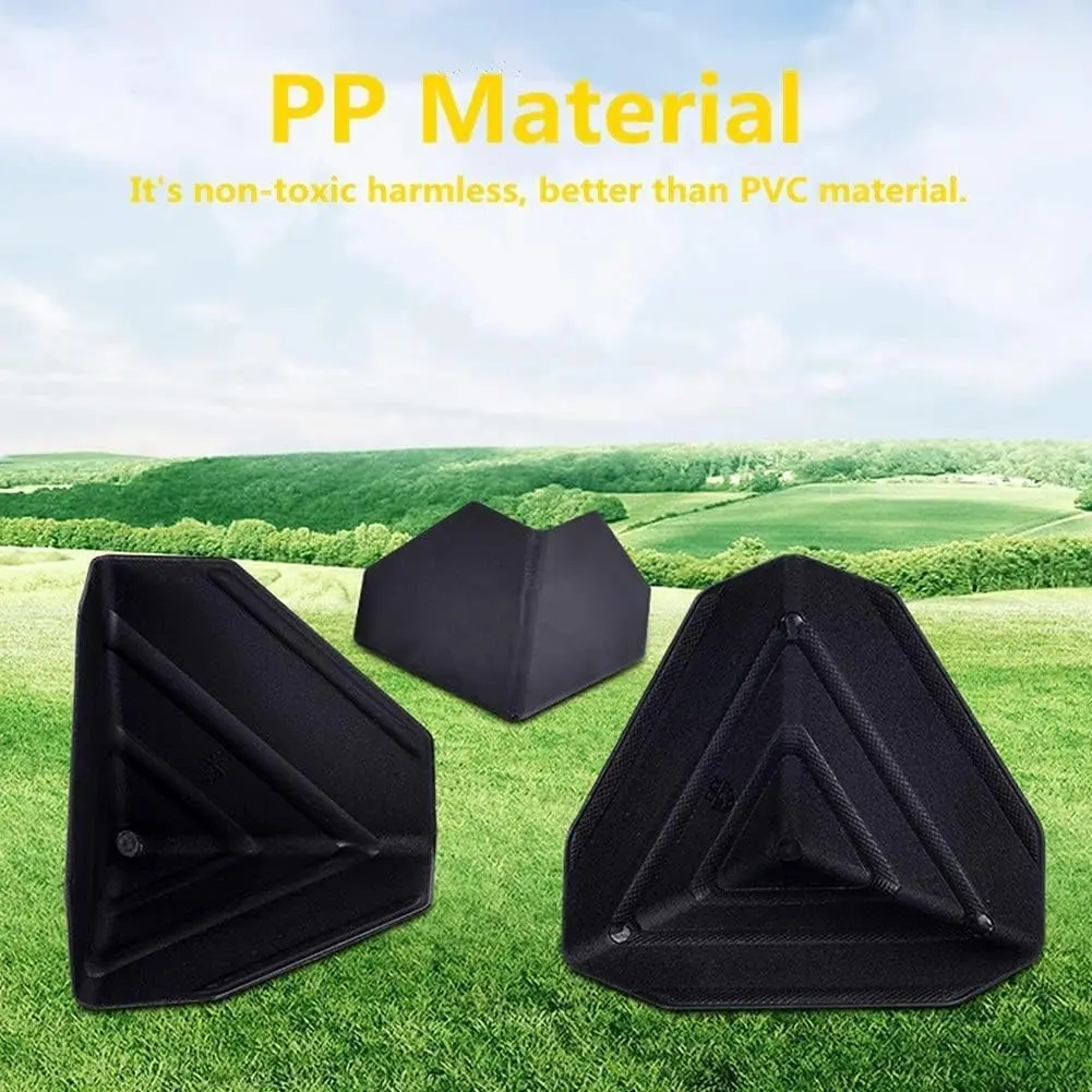 Plastic Corner Protectors for Shipping Boxes, 60-Pack Carton Edge Guards, Packaging Corner Protectors for Express Boxes(Gift)