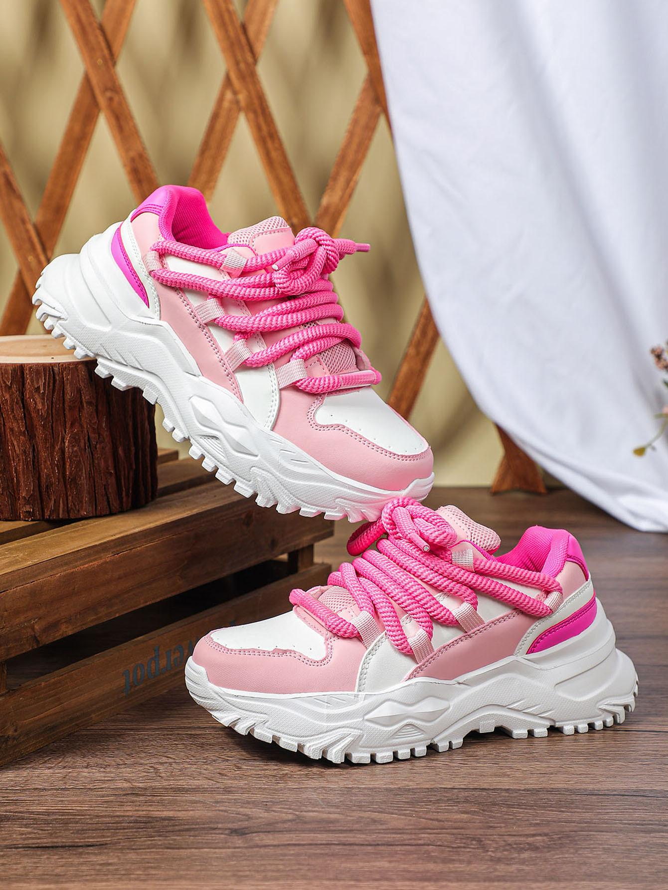 2026 trendy thick-soled fashion casual outdoor dad shoes, couple's versatile sports shoes, soft-soled comfortable student school shoes