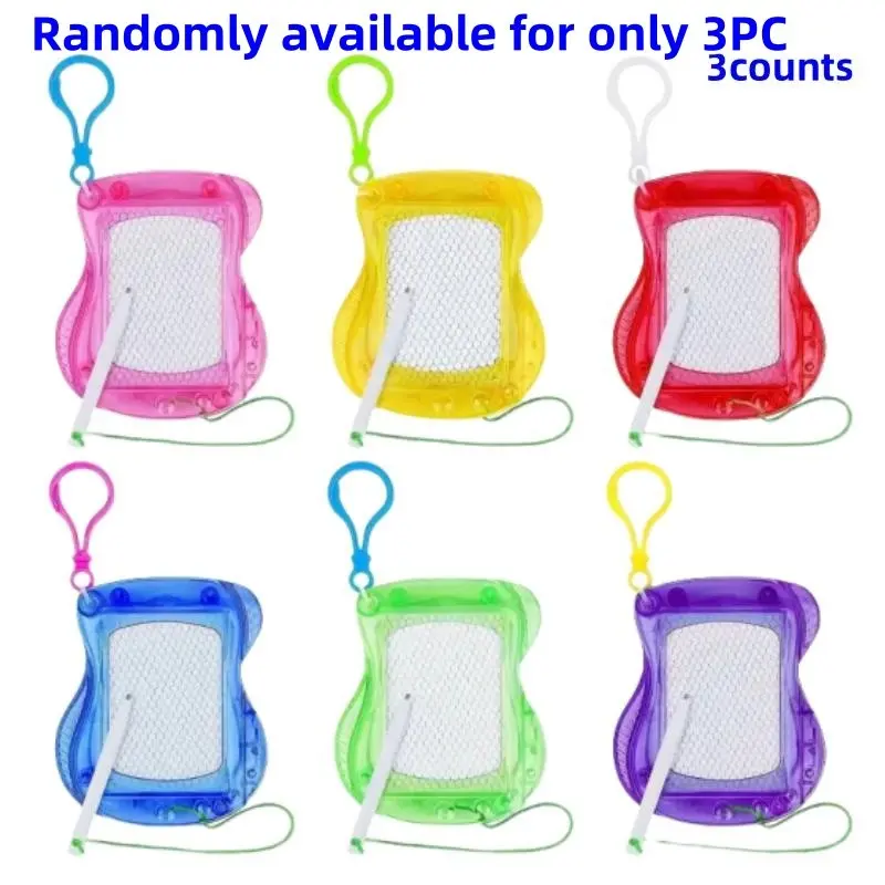 Mini Magnetic Drawing Board Keychain Set, Erasable Sketch Pad for Teens, Random Colors, Perfect for Backpacks and Party Gifts