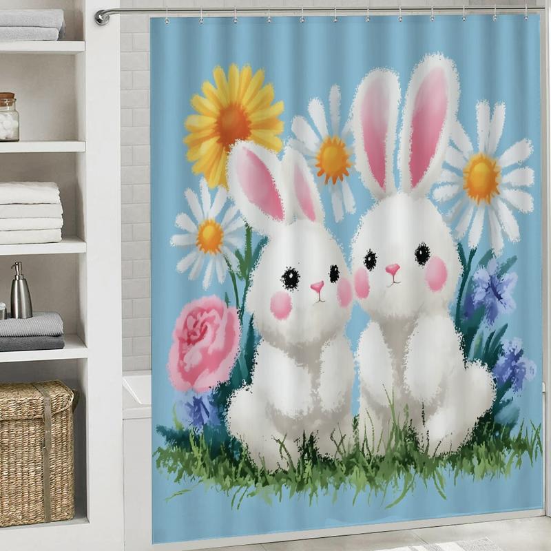 1pc 4ee8f00a-a44f-438f-8d5b-4d366843a5b0_00001 beautiful pattern printed shower curtain Bathroom shower curtain Suitable for home bathrooms