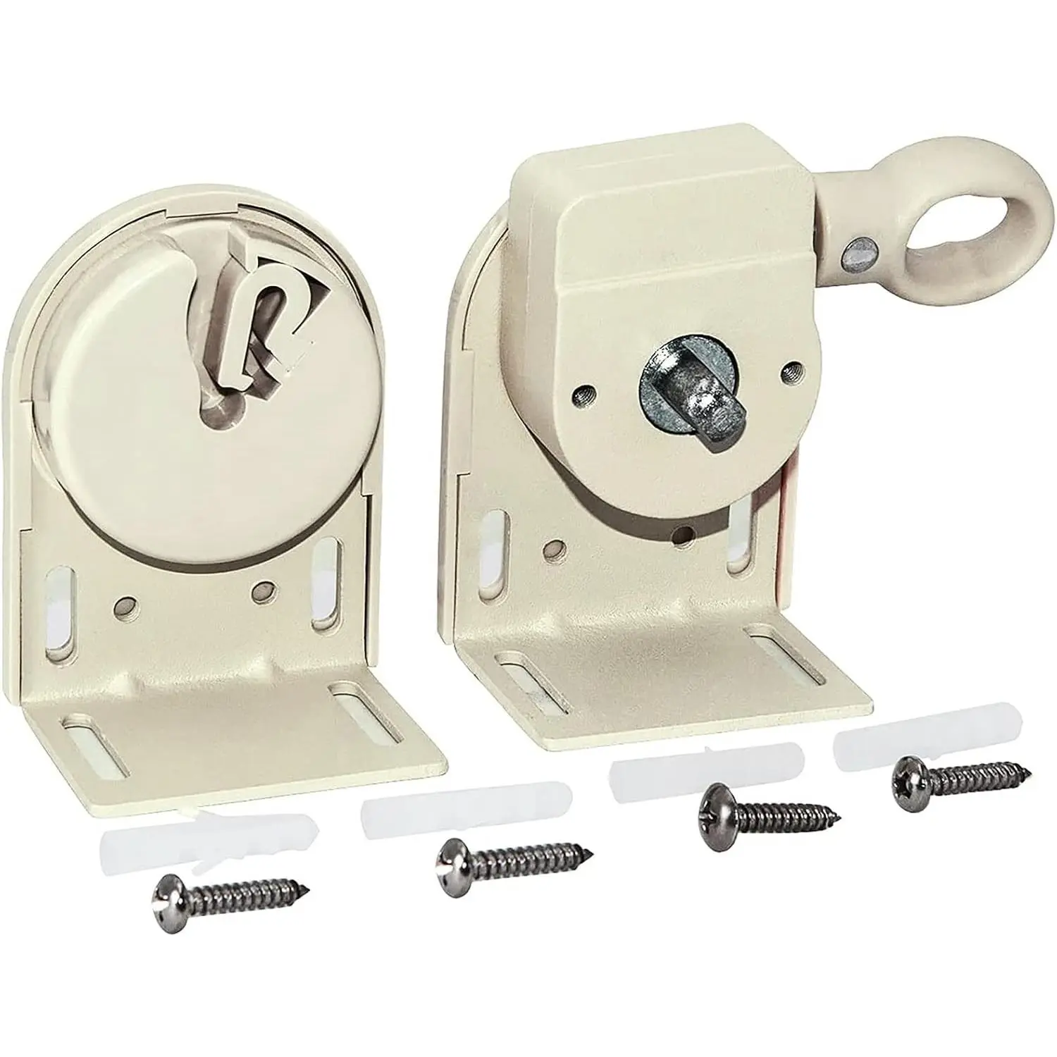 Universal Replacement Installation Accessories for Indoor/Outdoor Sunshade and Roller Blinds Crodless Bracket