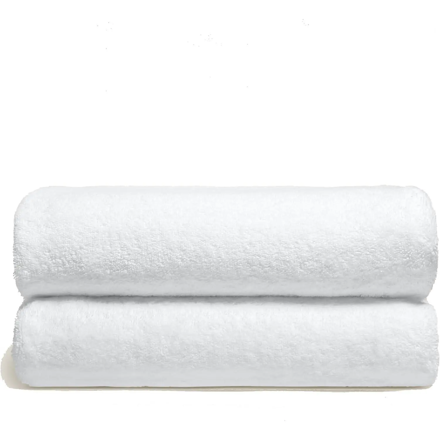 Ultraplush 100% Australian Cotton Towels - Set of 2 Luxury Bath Towels, Quick Dry Plush and Absorbent, Heavy Duty Large Bath Towels, 800GSM Towels for Bathroom & Spa (White)