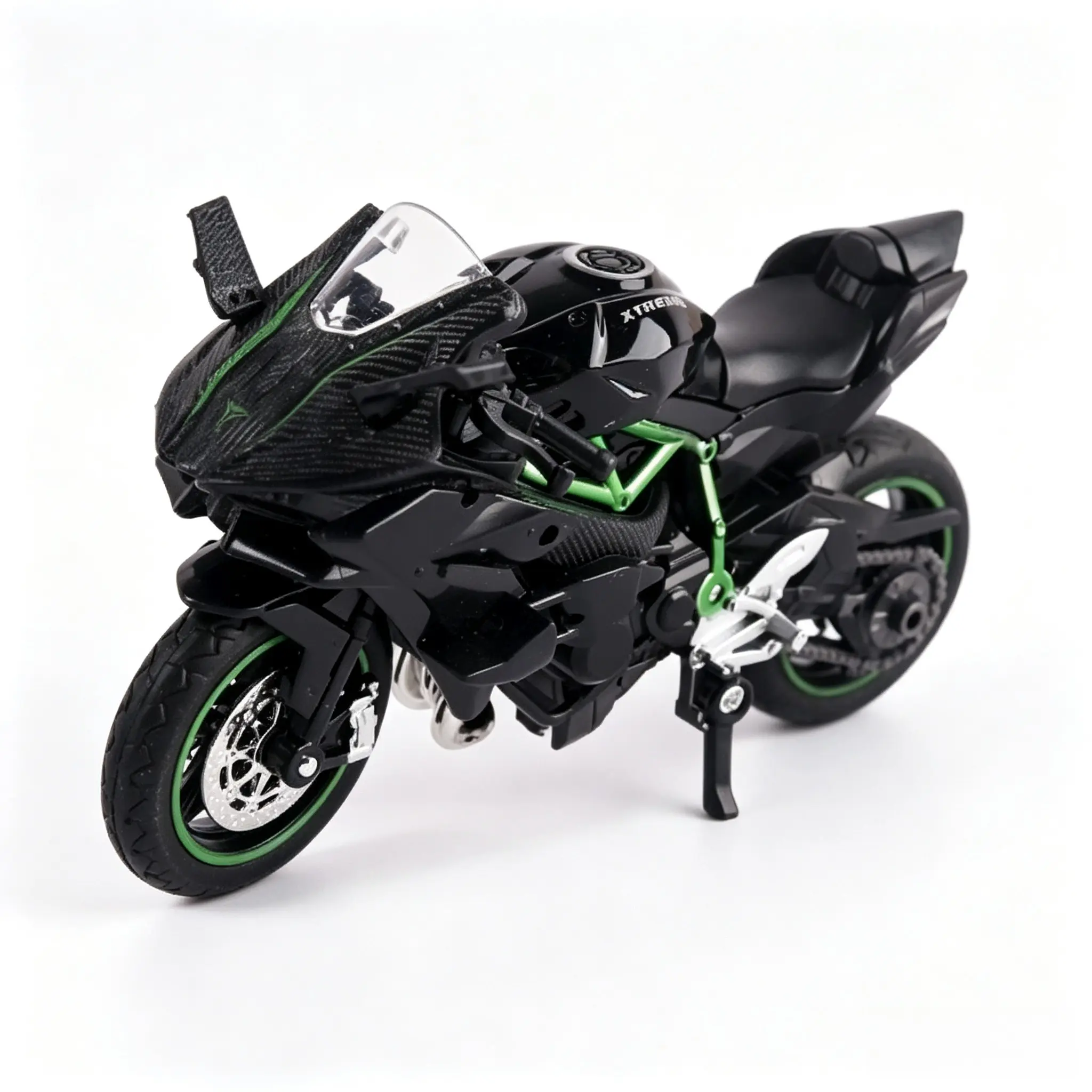1:18 Motorcycle Model, Zinc Alloy Decorative Item, Cool Fashion Car Collection, Kids' Ornament, Boy's Gift, Christmas Present