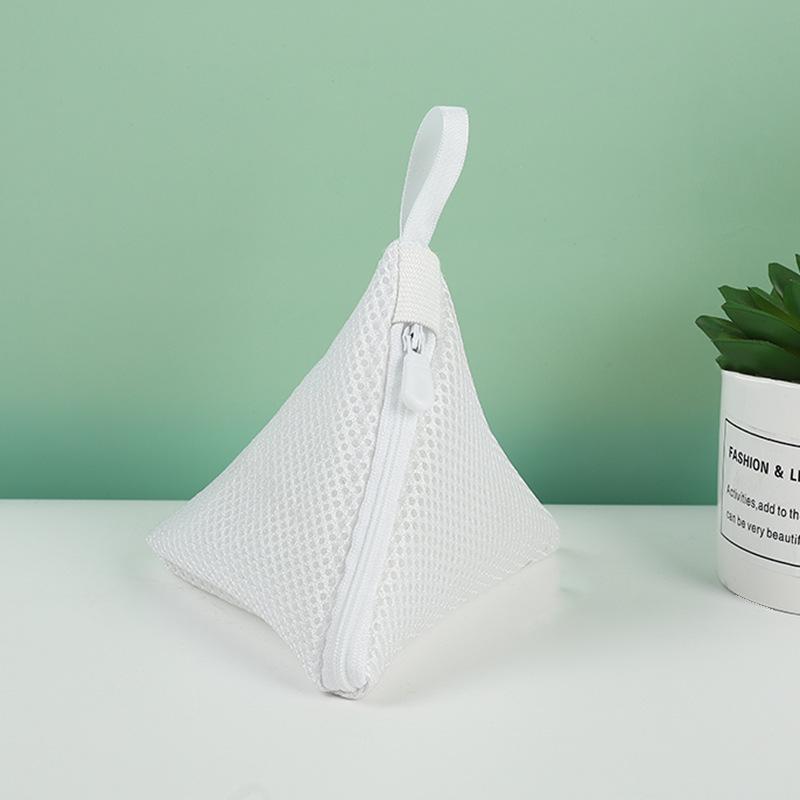 3PCS Multicolor Mini Mesh Laundry Bags Polyester Washing Bags for Washing Machine