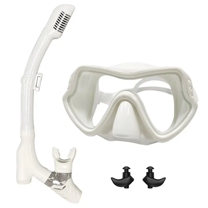 Adult Full Dry Snorkel Set, Two-Piece Scuba Gear, Wholesale Manufacturer, Complete Diving Equipment, Ideal for Snorkeling