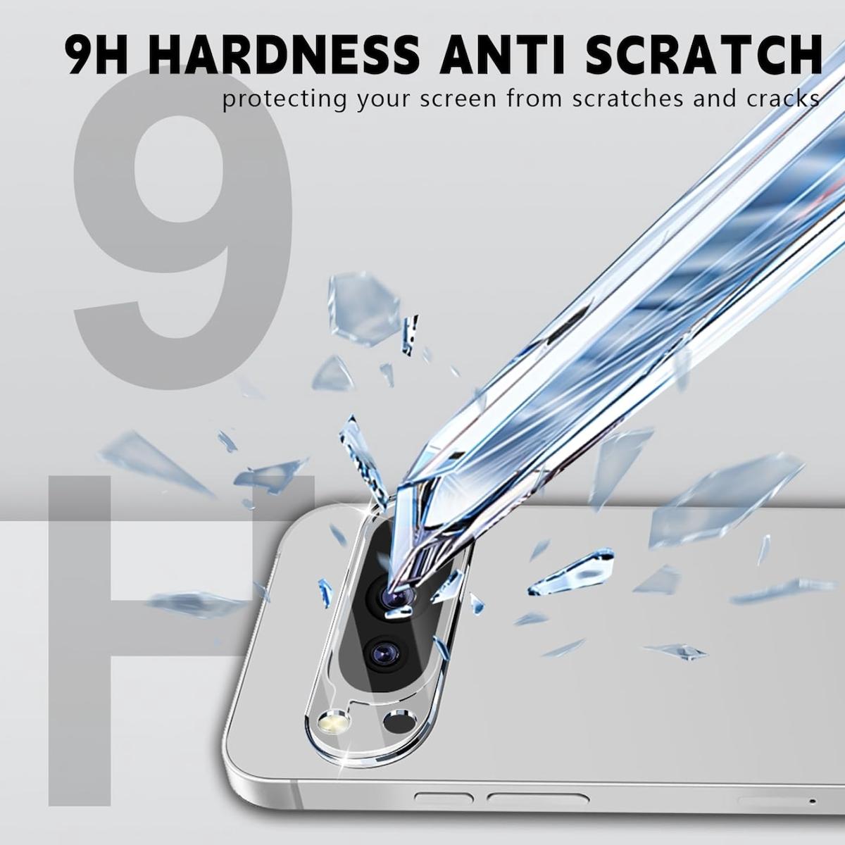 Camera Lens Protector Cover for Google Pixel  10 9 Pro XL 8 7 6 6A 7A 8A Fold Series, 3-Pack Tempered Glass Screen Protectors, Scratch-Resistant Design, Durable Protection, Accessories