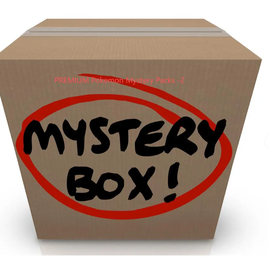LIVE-Pokémon Random Mystery Box - Live Draw Card Collectibles with New Sealed Packs, Chance to Pull Collectible Cards