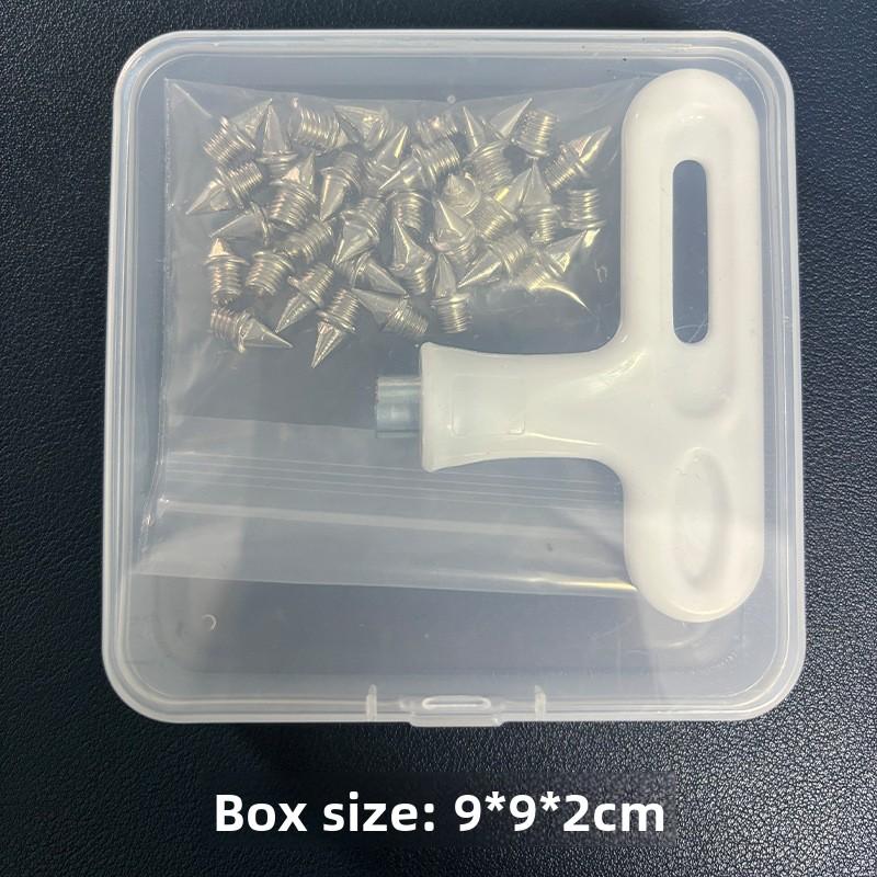 Track and field nails, short nails, spikes, long nails, carbon nails, steel nails, jump nails, tower nails, nail starter, one piece is sent on behalf of foreign trade.