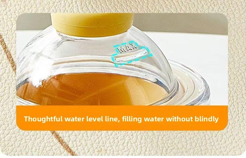 Portable Foldable Ice Ball Cup Silicone Food Grade Ice Maker With Straw Summer Outdoor Travel Mug