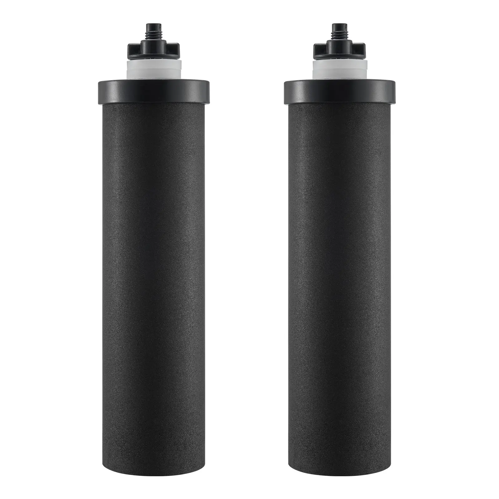 【DealsForYouDays】VEVOR Water Filters Replacement, Purification Elements, Activated Carbon Replacement Filters, Easy to Replace Water Filter, Gravity Water Filter System, Compatible with Most Brands, Pack of 2, Black
