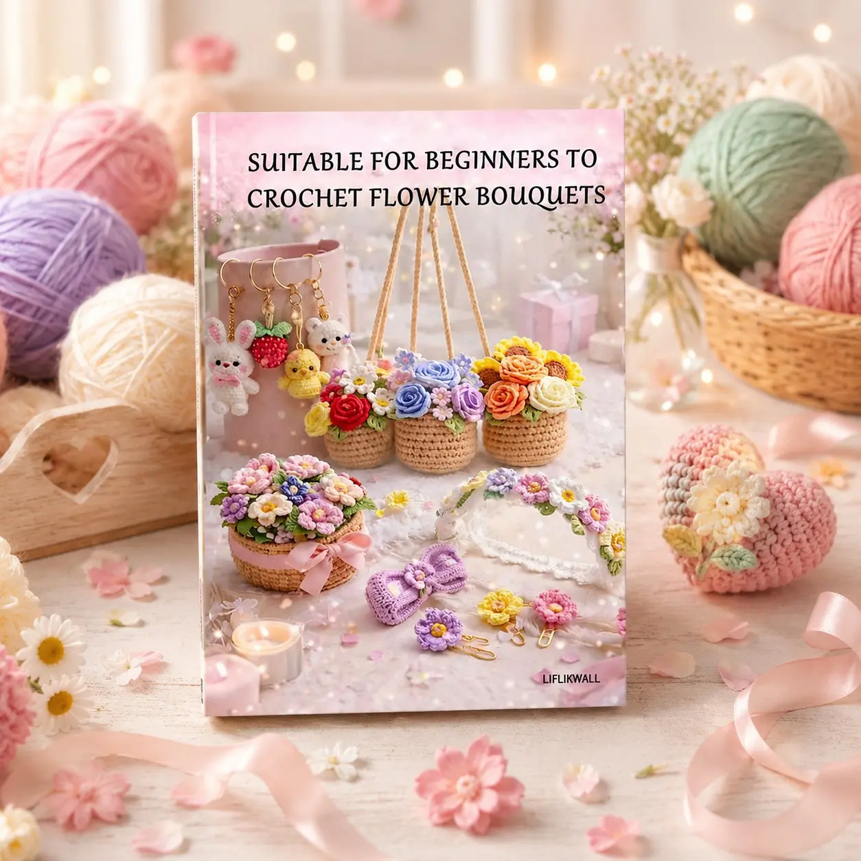 Beginner Crochet Bag Pattern, Step-By-Step Crochet Handbag Design, Ideal for Beginners and Enthusiasts, Perfect Gift for Crochet Lovers