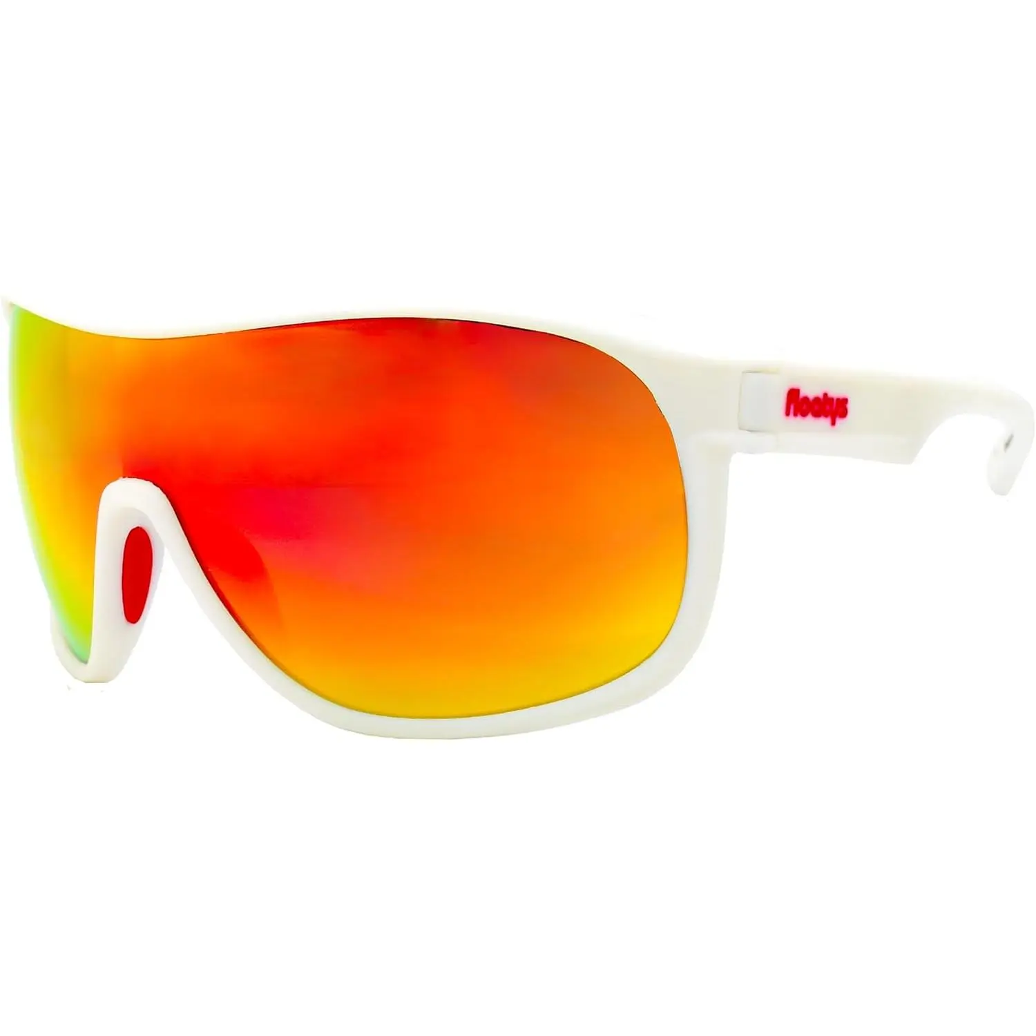 Floating Sunglasses Rubberized Rapids | Polarized Water Repelling Lenses | Mens Large Sport shield wrap around