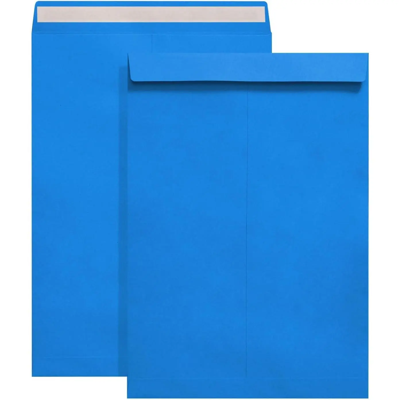9" x 12.75" Dark Blue Self-Seal Catalog Envelopes 100 PCS for Invitation Cards, Pictures, Photos, Documents Organizing and Storage