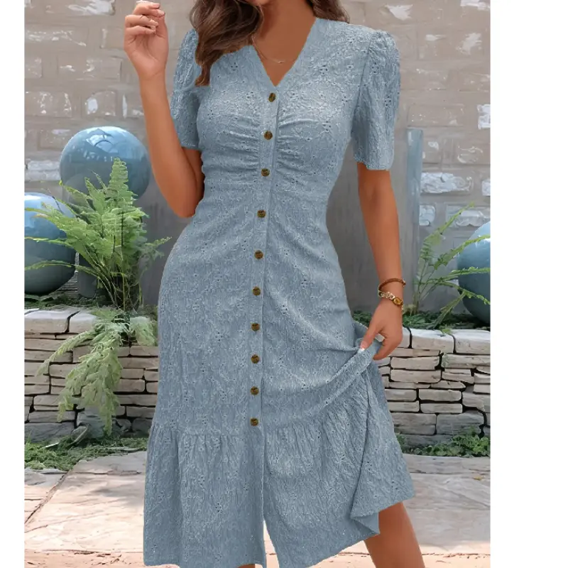 Your summer capsule needs this: short sleeve minimal dress styled like a casual sleeveless short dress alternative🐚