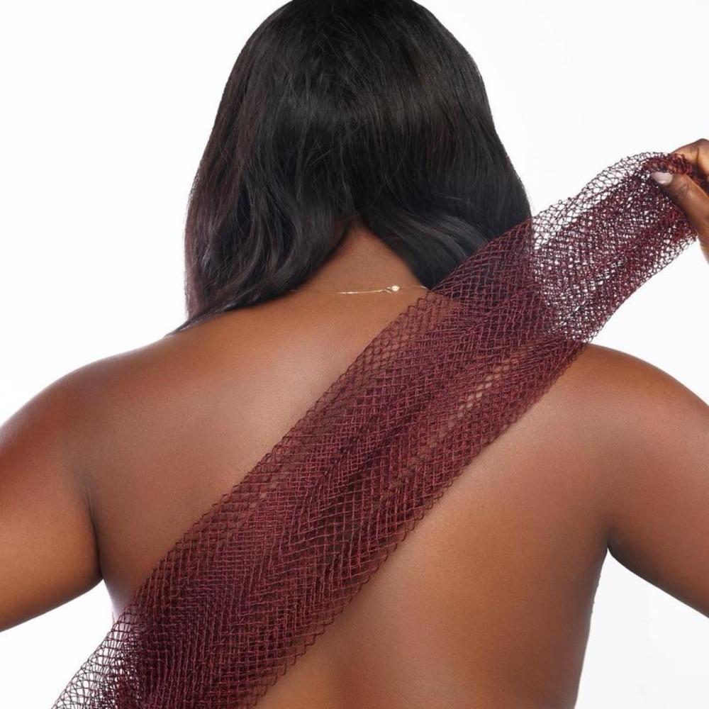 Authentic African Exfoliating Net Sponge - Ethically Sourced from Nigeria - Porous, Hygienic & Quick-Drying Exfoliating Bath Net Authentic African Exfoliating Net Sponge - Ethically Sourced from Nigeria - Porous, Hygienic & Quick-Drying Exfoliating Bath Net