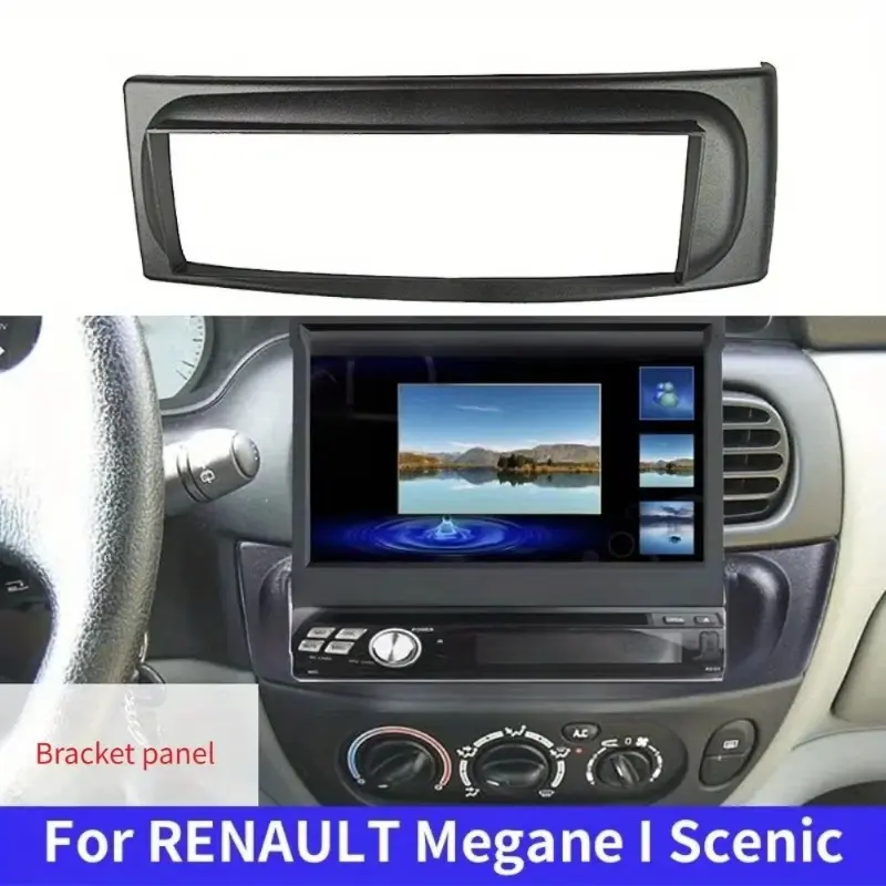 Car Fascias for RENAULT SCENIC/Megane1996-2003 Single Ingot Audio CD Frame Bracket Panel Kit