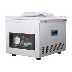 Chamber Air Pump Sealer Machine for Commercial & Household – 12" Sealing Bar, Stainless Steel, Microcomputer Control, 3.8CFM Pump – Food Saver – Power: 180-320W