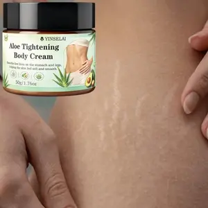 Aloe Body Firming Balm, Contains Aloe and Honey Extracts, Smooths Abdominal and Leg Fine Lines, Deeply Moisturizes, 50g