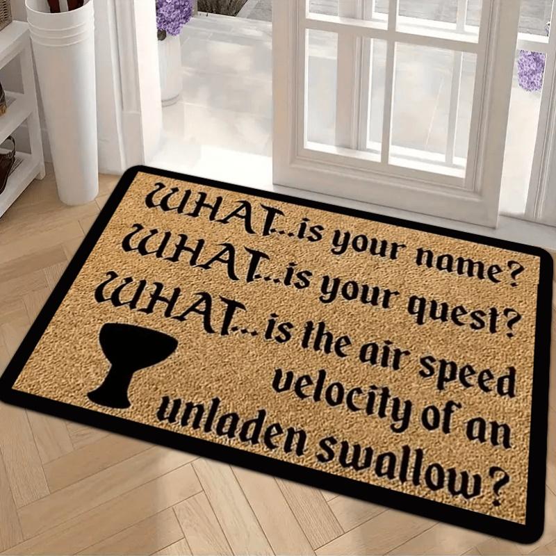 Outdoor Doormat for Home Decoration Suitable for Indoor Use As Well. This Welcome Mat Is Ideal for The Front Door and Perfect for Enhancing Decor in The for Home, Bedroom, Bathroom
