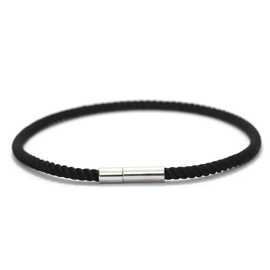 New 7-Color Lucky Cord Bracelet for Men-Women, Grade A Fabric 3mm Thin String Bracelet, Wedding Gift Friendship Jewelry