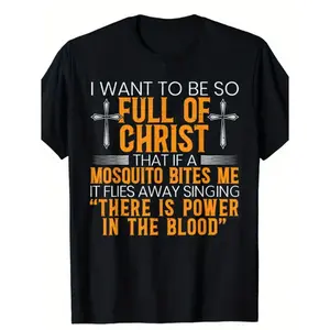 Faithful Servant of God Devoted to Jesus Inspirational Christian T-Shirt Design