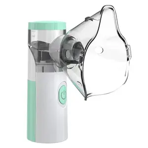 Portable Handheld Nebulizer for Home Use, Mesh Micro-Nebulizer for Breathing Issues, Adjustable Nebulization Rate, Facial Hydration, USB Powered