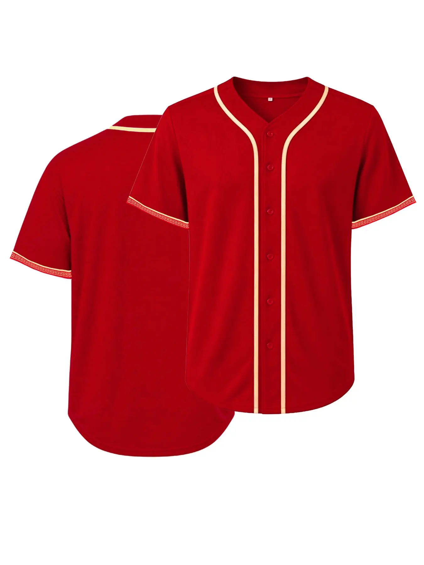 Blank Baseball Jersey - Multiple Colors, Custom Embroidered Name Number, Men Women S-3XL