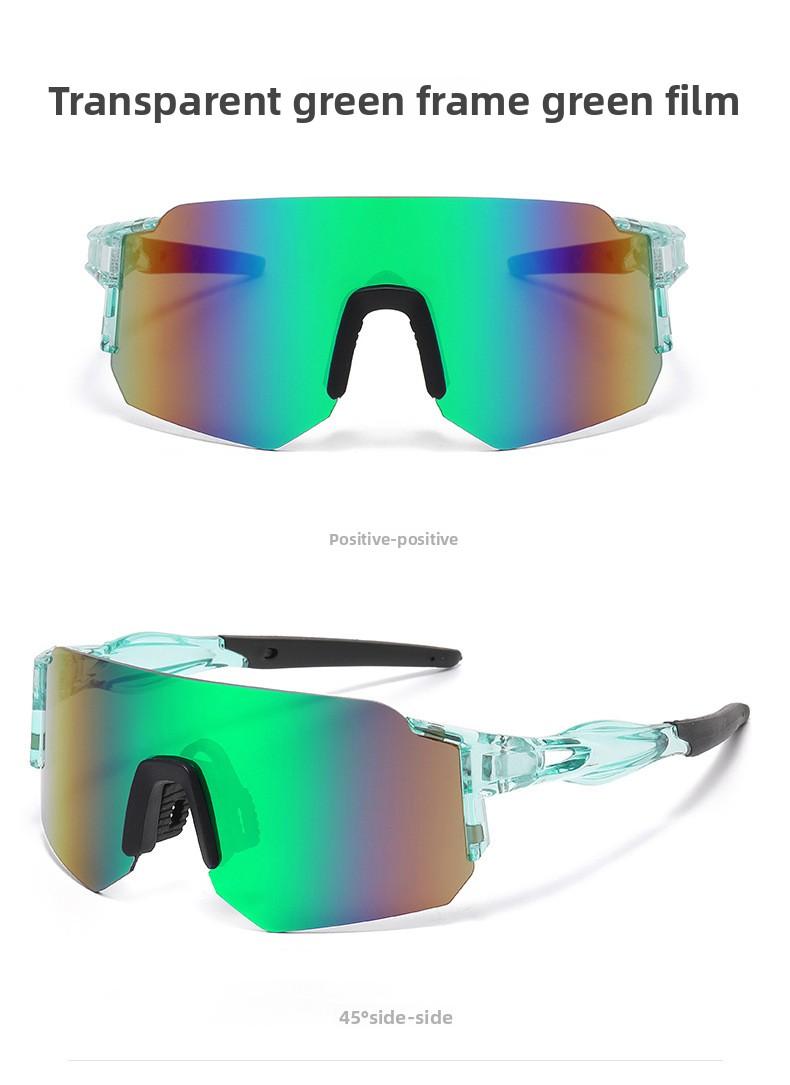 New windproof sports sunglasses, colorful outdoor cycling glasses, UV protection and sun protection sunglasses