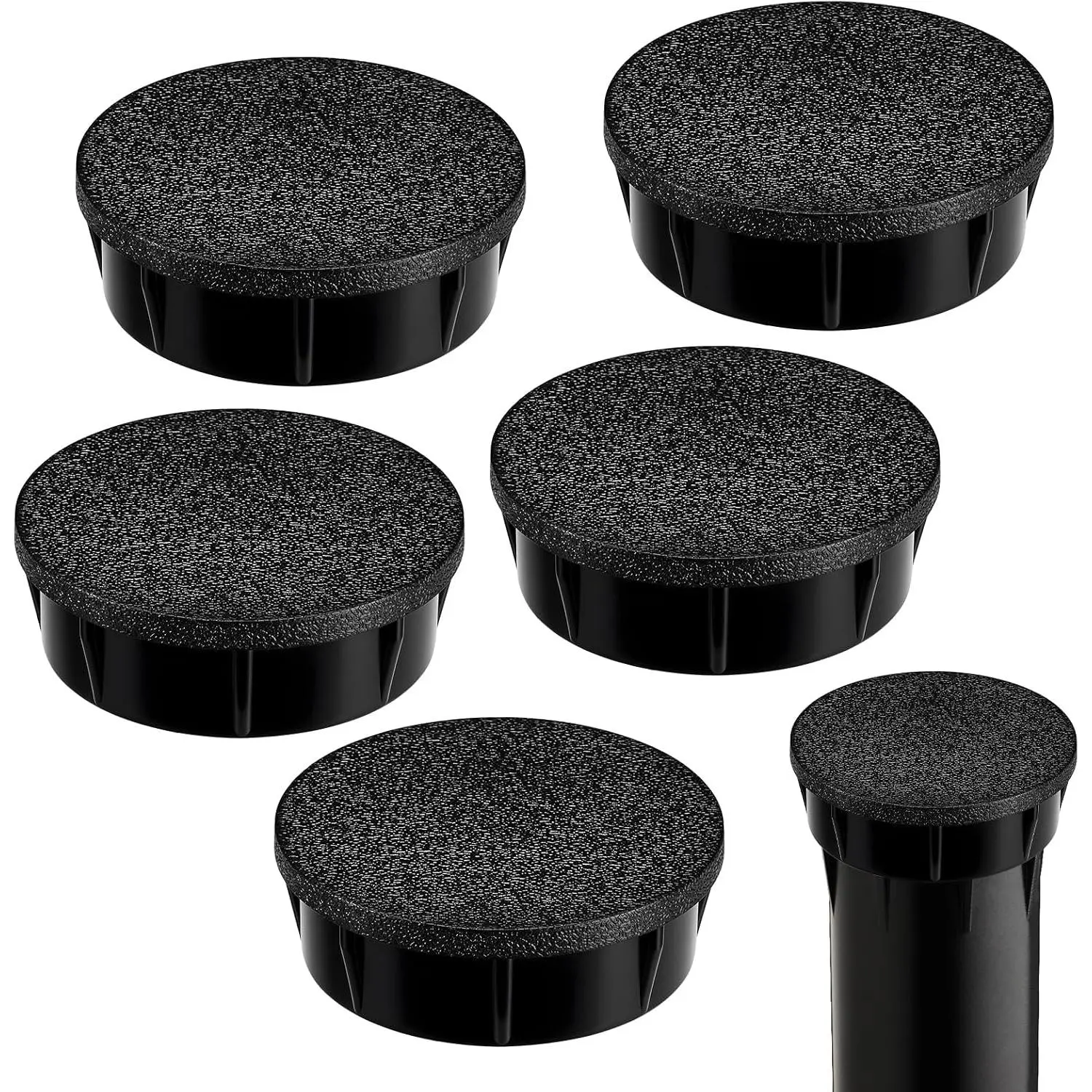 6 Pack Sprinkler  Caps Compatible with Hunter Pro  Sprinklers, Shut Off Cap  with Fluoroelastomer Seals,Plastic  Caps & O-Ring for Sealing Unused Sprinkler Heads