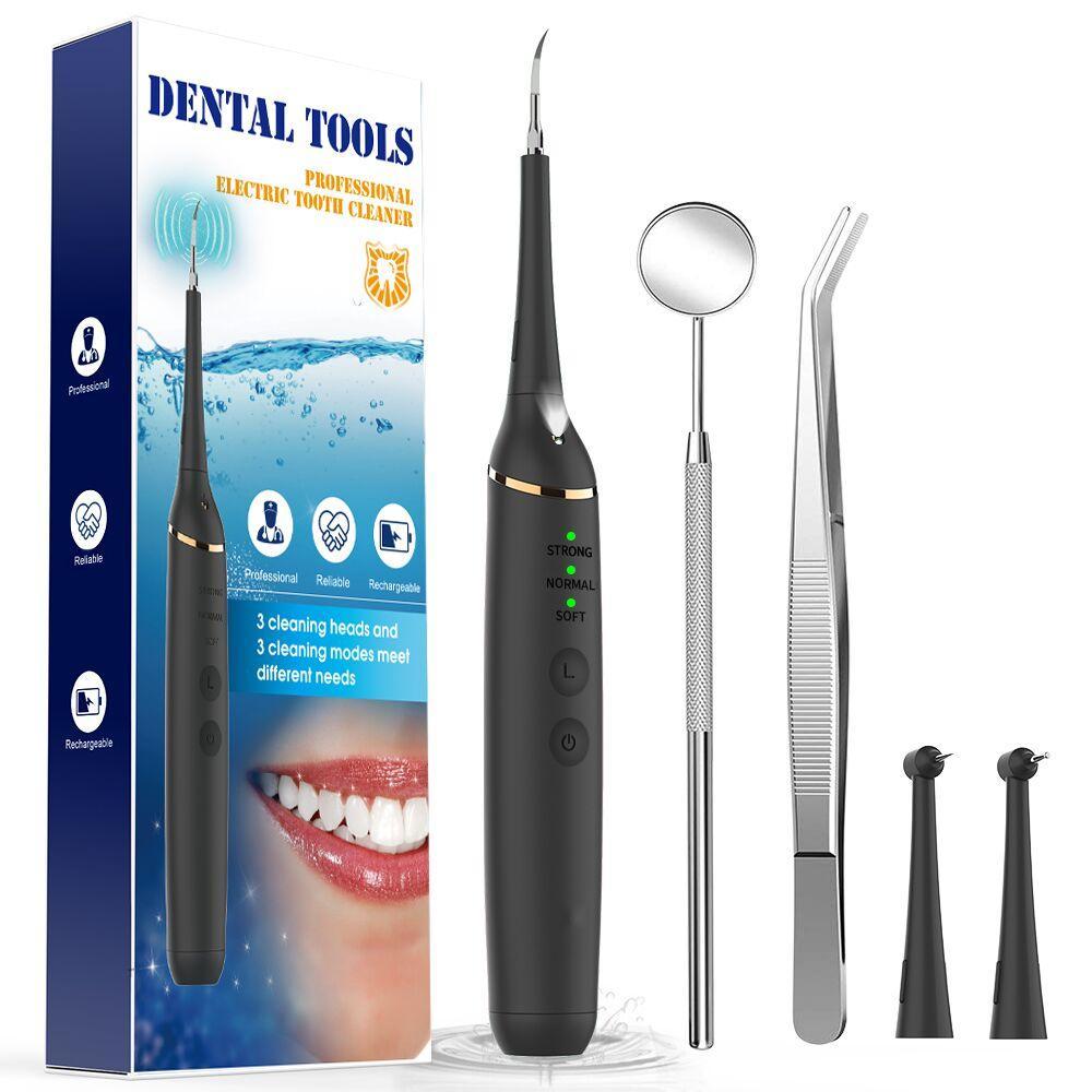 Electric Teeth Cleaner Toothbrush with 3 Cleaning Modes, Includes 3 Brush Heads, Oral Care Tool for Daily Use, Oral Hygiene Routine