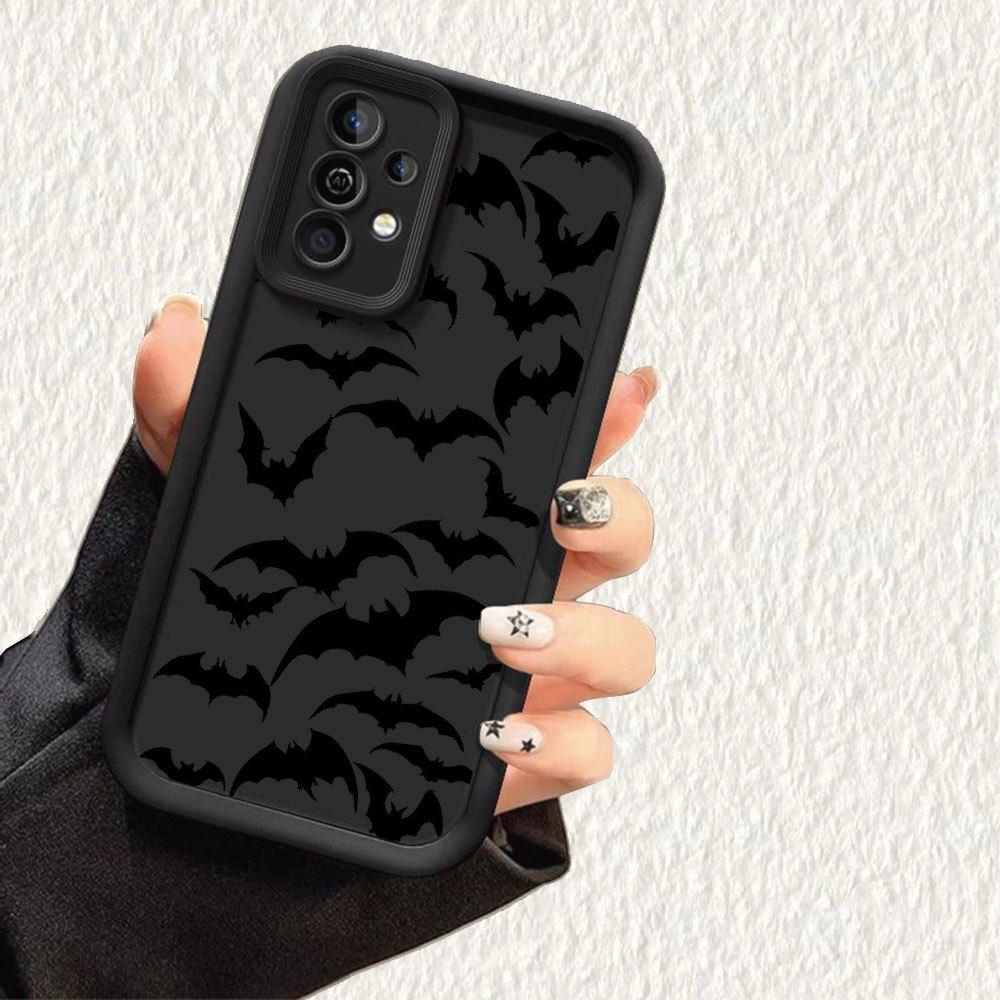 Phone Case - Sharp Bat Trendy Phone Case for Samsung for Galaxy A04 A05 A05S A06 A13 A14 A15 A16 A23 A24 A25 A26 A33 A34 A35 A36 A53 A54 A55 A56 A73 F06 F15 4G 5G Shockproof TPU Soft Cover Coque Simple Fundas