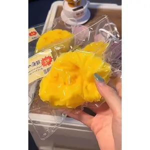 New Hot Handmade Squishy with Butter texture! - Pineapple Bear shaped to relieve stress - Food grade silicone