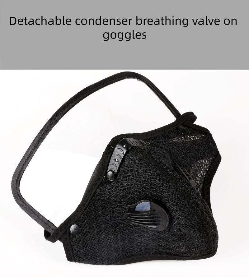 Special Edition Cycling Protective Face Mask with Detachable Lens Dustproof Warm Filter for Outdoor Biking Activities Multiple Colors Windproof Face Mask