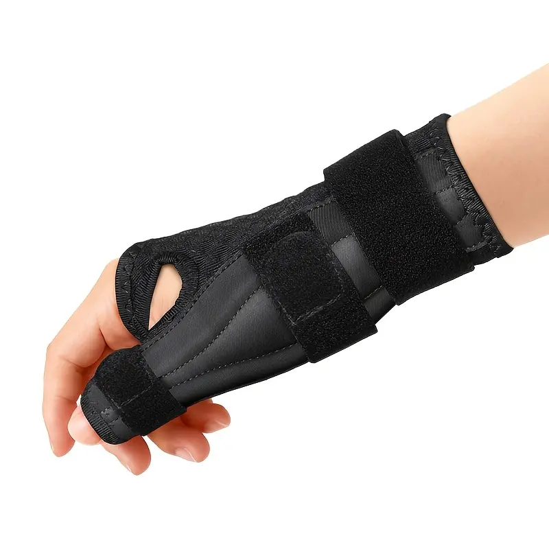 Hand full-color breathable wrist guard, fixed working thumb clamp, thumb support strip wrist guard tendon sheath sports protection breathable Velcro, pressure wrist guard cover