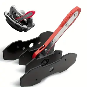 Brake Caliper Compression Tool, 360-Degree Ratchet Brake Caliper Tool, 2pcs Spacer Included, Auto Repair Tool for Car Maintenance