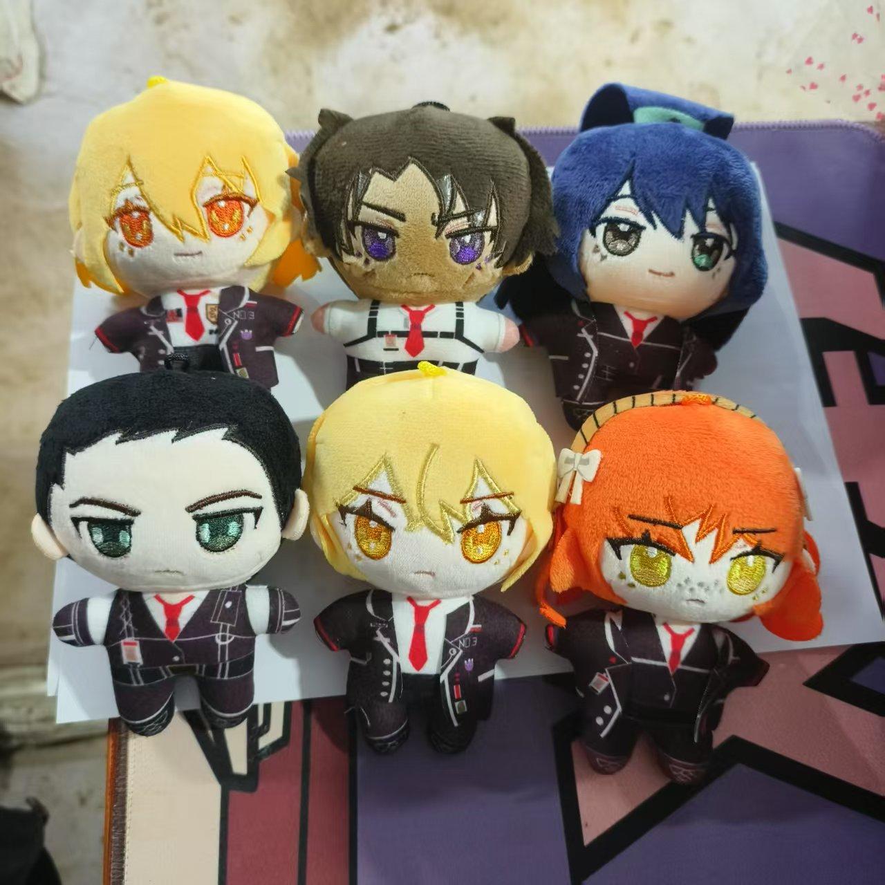 10cm Anime Limbus Company Plush Toys Cotton Plushie Doll Ishmael Dante Faust Don Quixote Palm Cartoon Stuffed Peripherials Gifts