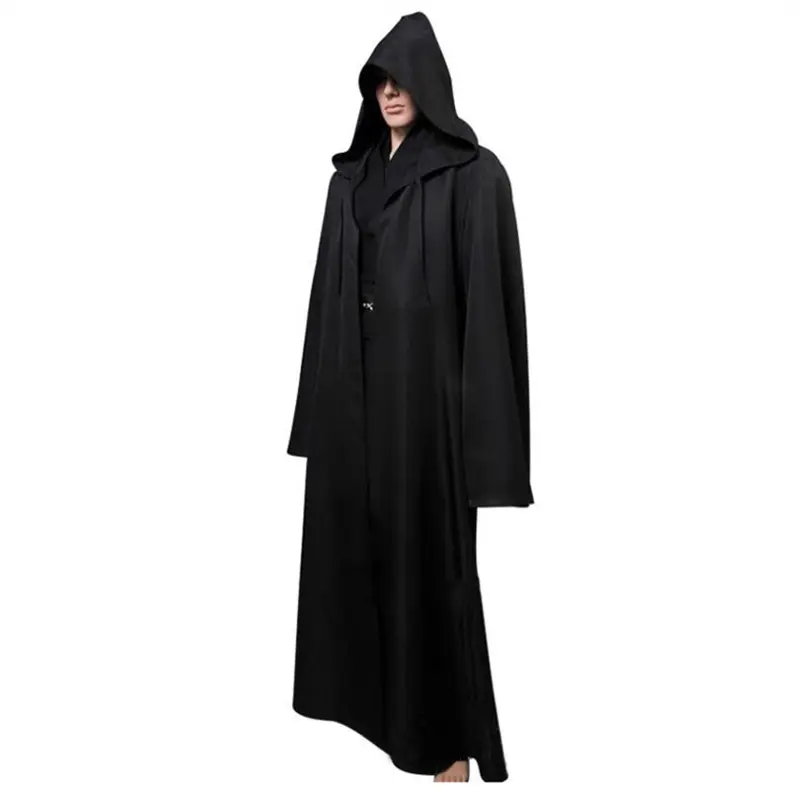 Jedi Knight Cosplay Costume, Samurai Cape Cloak, Role-Playing for Games and Anime, Perfect for Character Dress-Up