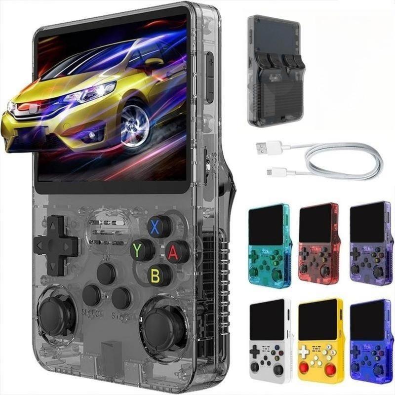 R36s Retro Video Game Console, Portable Handheld Gaming Machine, 128GB ...