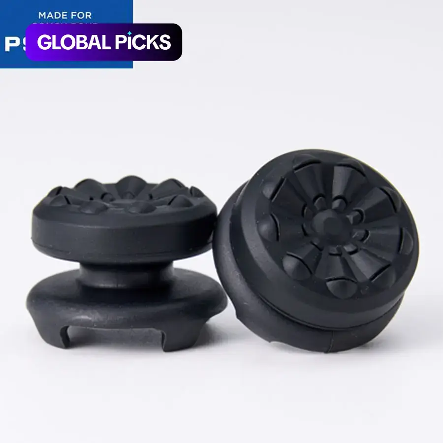 Joystick Thumbstick Grip Covers, Controller Thumb Grips, Compact Video Game Controller Accessories Compatible with PS4 & PS5, PlayStation Gaming Accessories #GLOBAL PICKS
