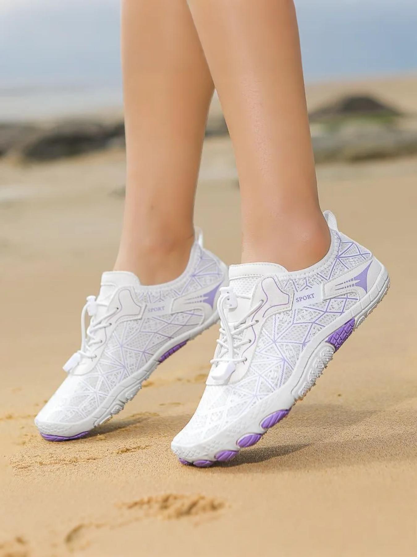 Men's and Women's Breathable Lightweight Water Shoes, Fisherman Beach Shoes, Ideal for Fishing, Beach, Swimming, Sports, and Hiking Activities