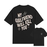 my gf 180g-black t-shirt